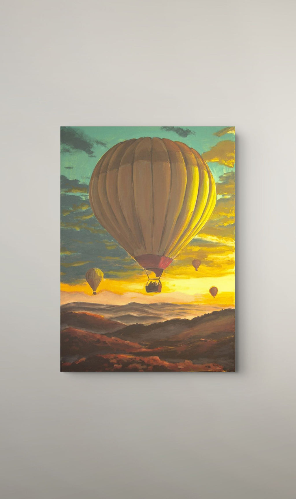 Journey beyond the horizon (50cm x 70cm)