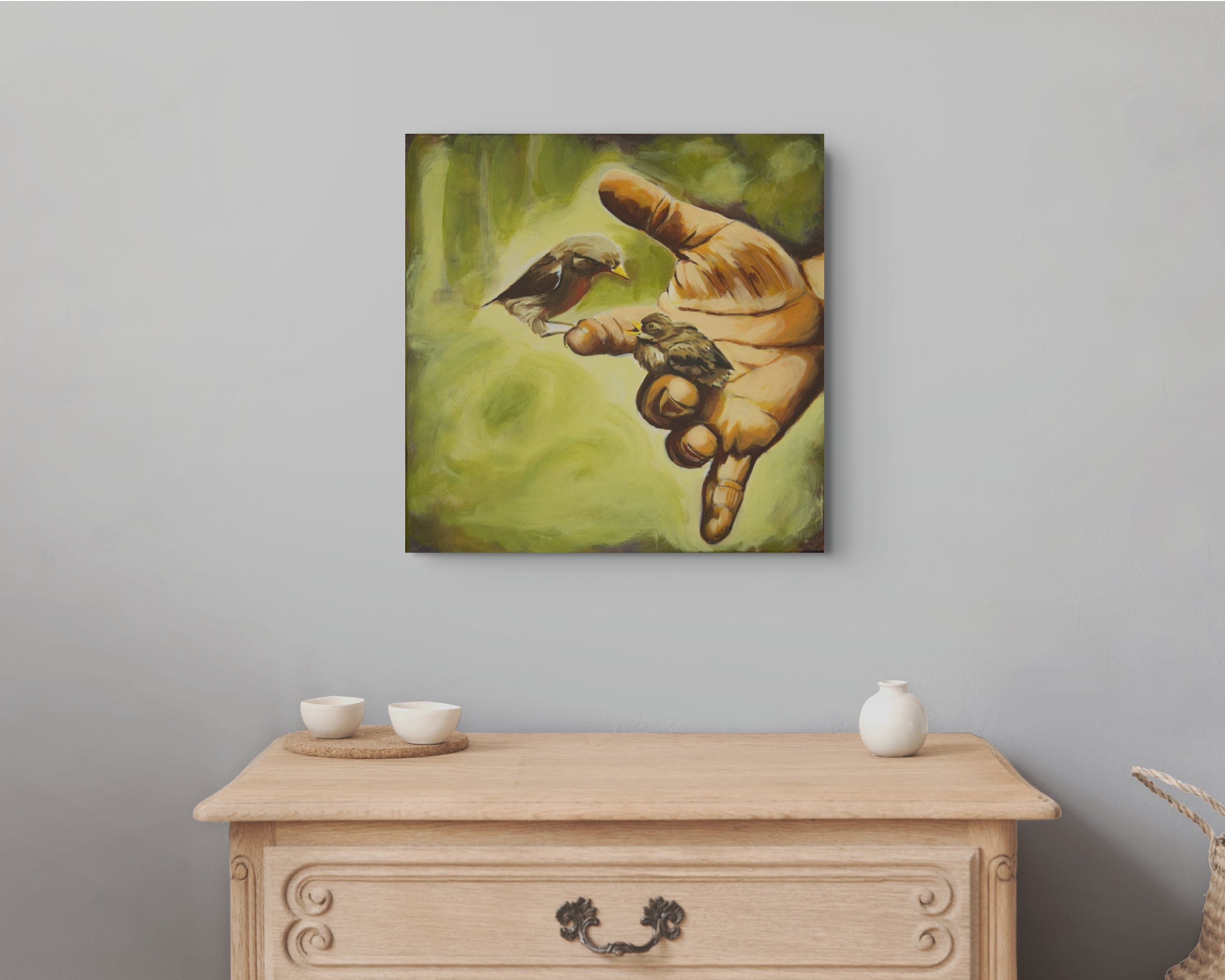Why are you not flying? (40cm x 40cm)