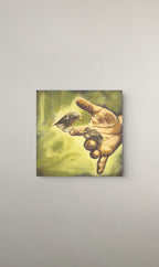 Why are you not flying? (40cm x 40cm)