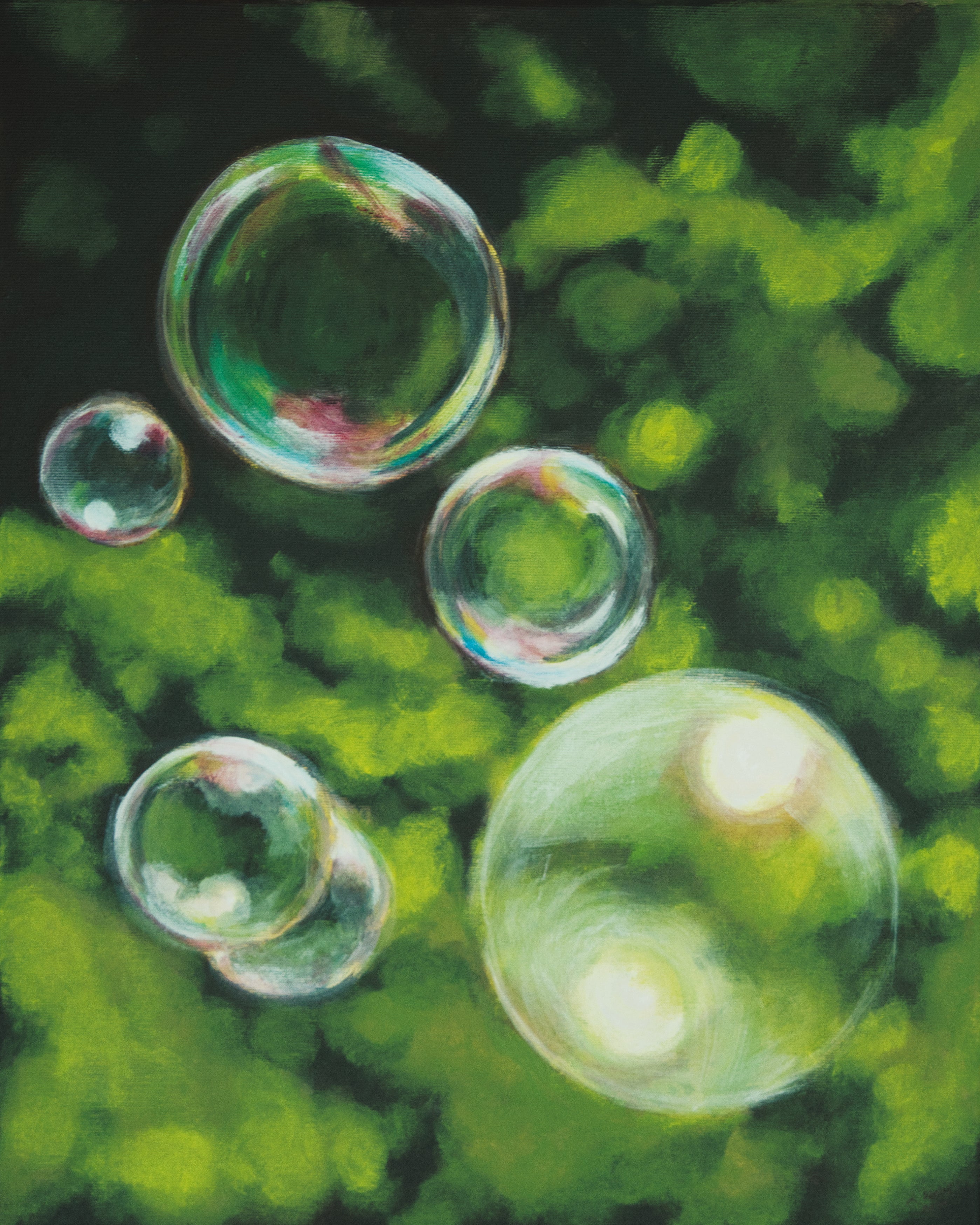 Liquid moments (40cm x 50cm)