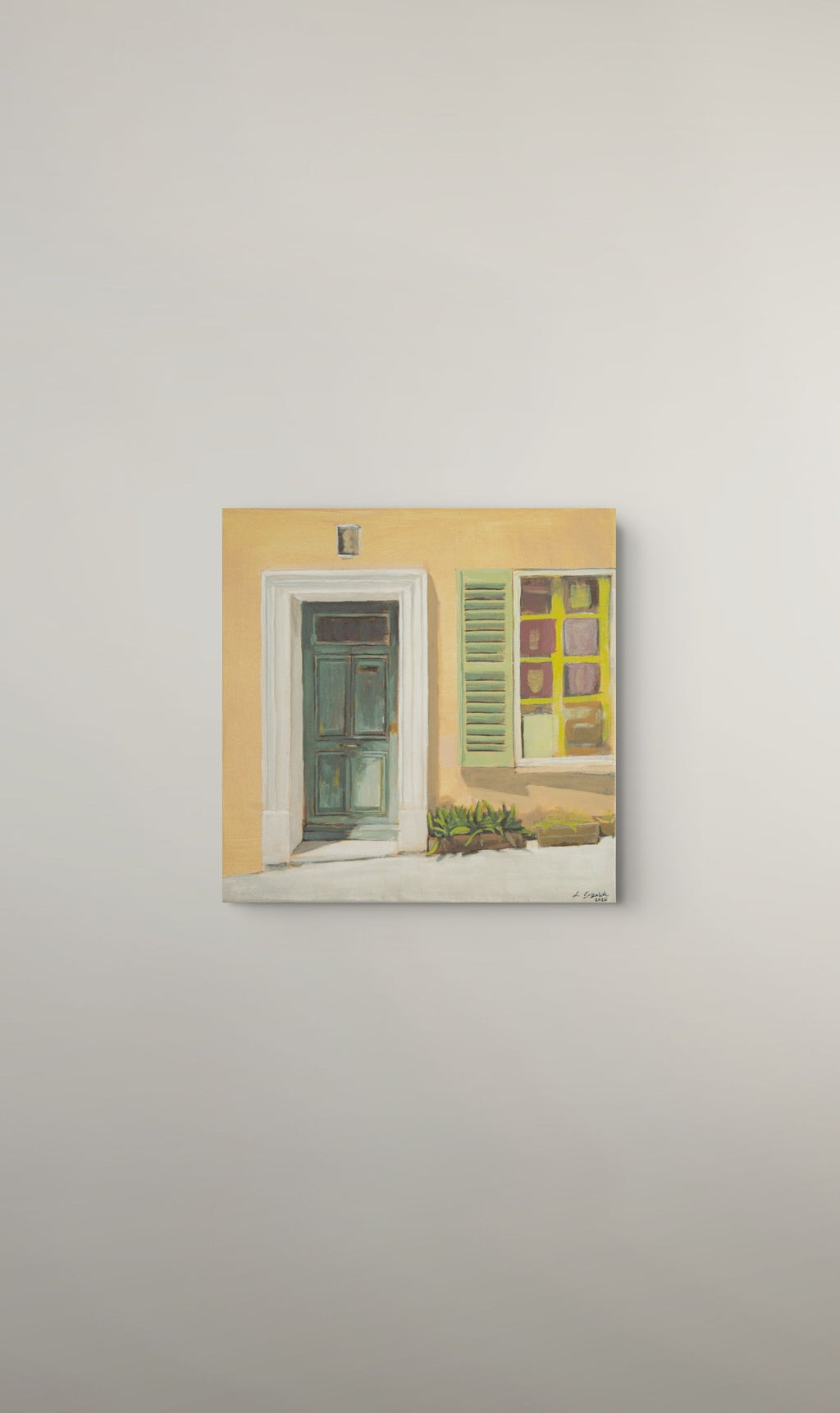 The door that waits (30cm x 30cm)