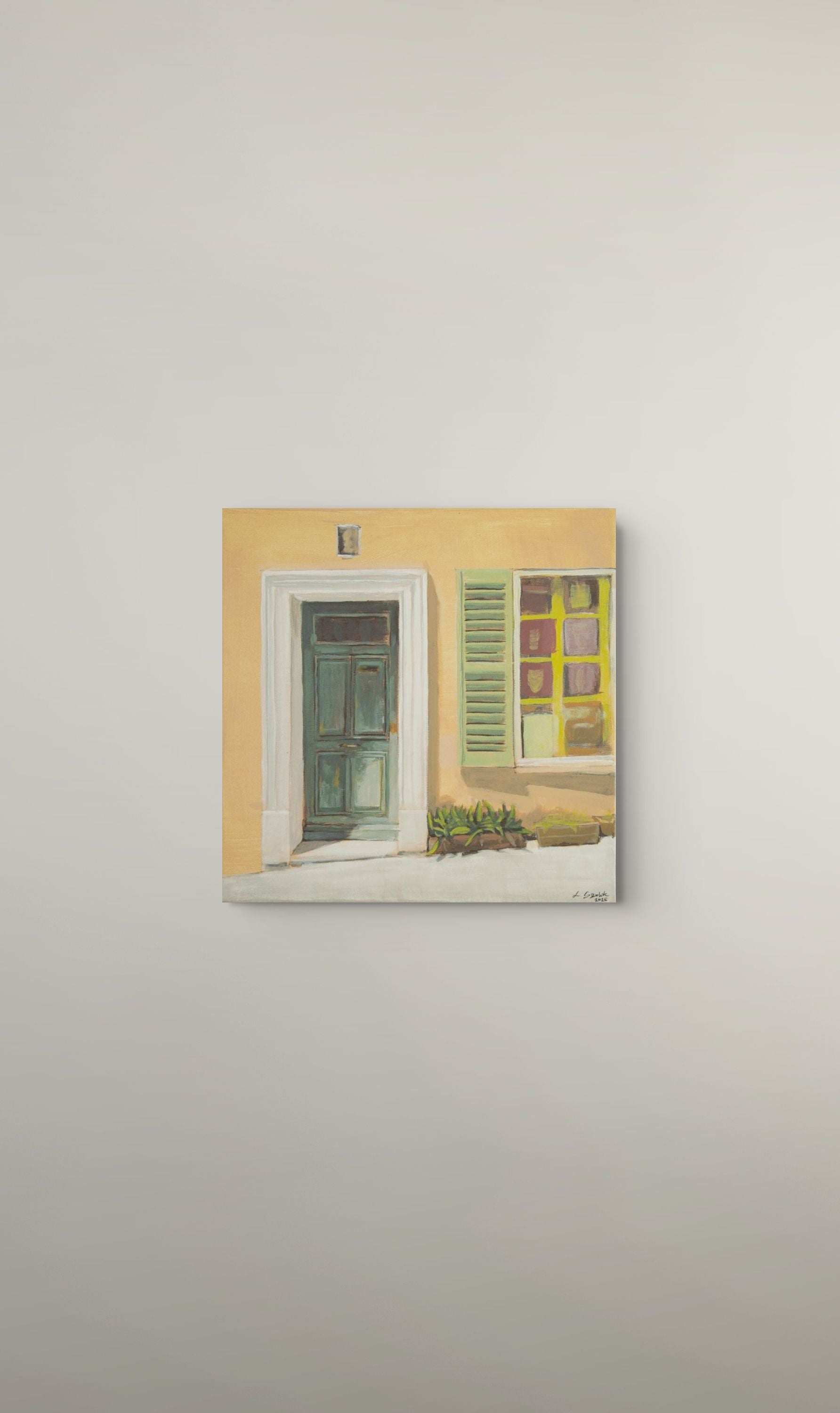 The door that waits (30cm x 30cm)